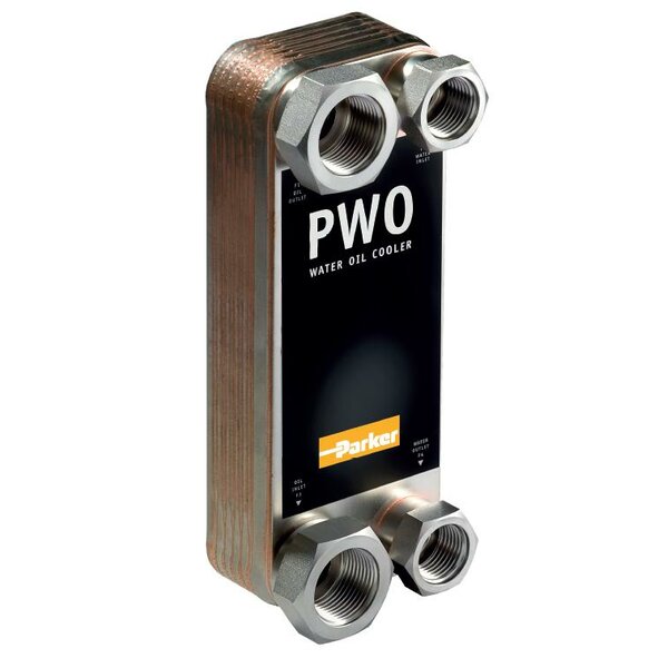 Deskový vodní chladič PWO B16HX60/1P-SC-S - 
